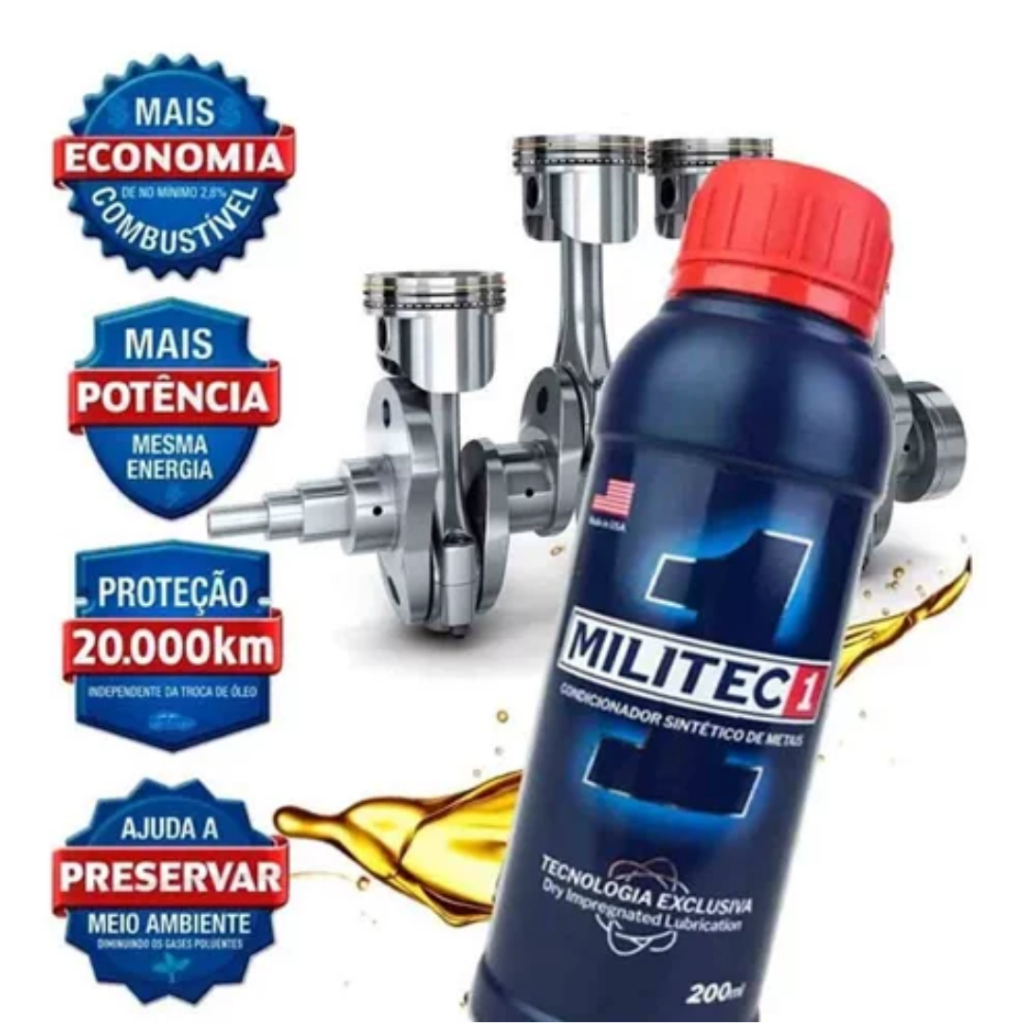 Militec-1 100% Original Distribuidor Autorizado 200ml Condicionador ...