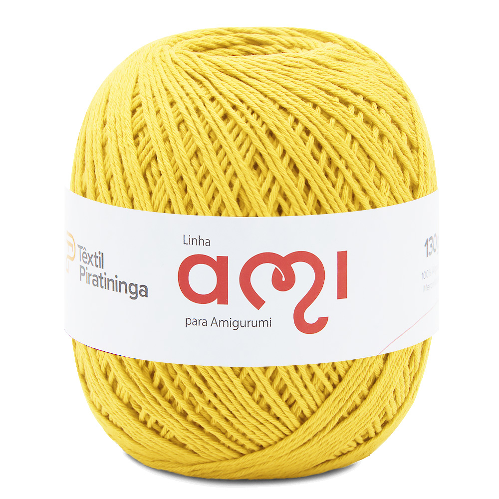 Linha Ami para Amigurumi Têxtil Piratininga 250mts 130g TEX 516