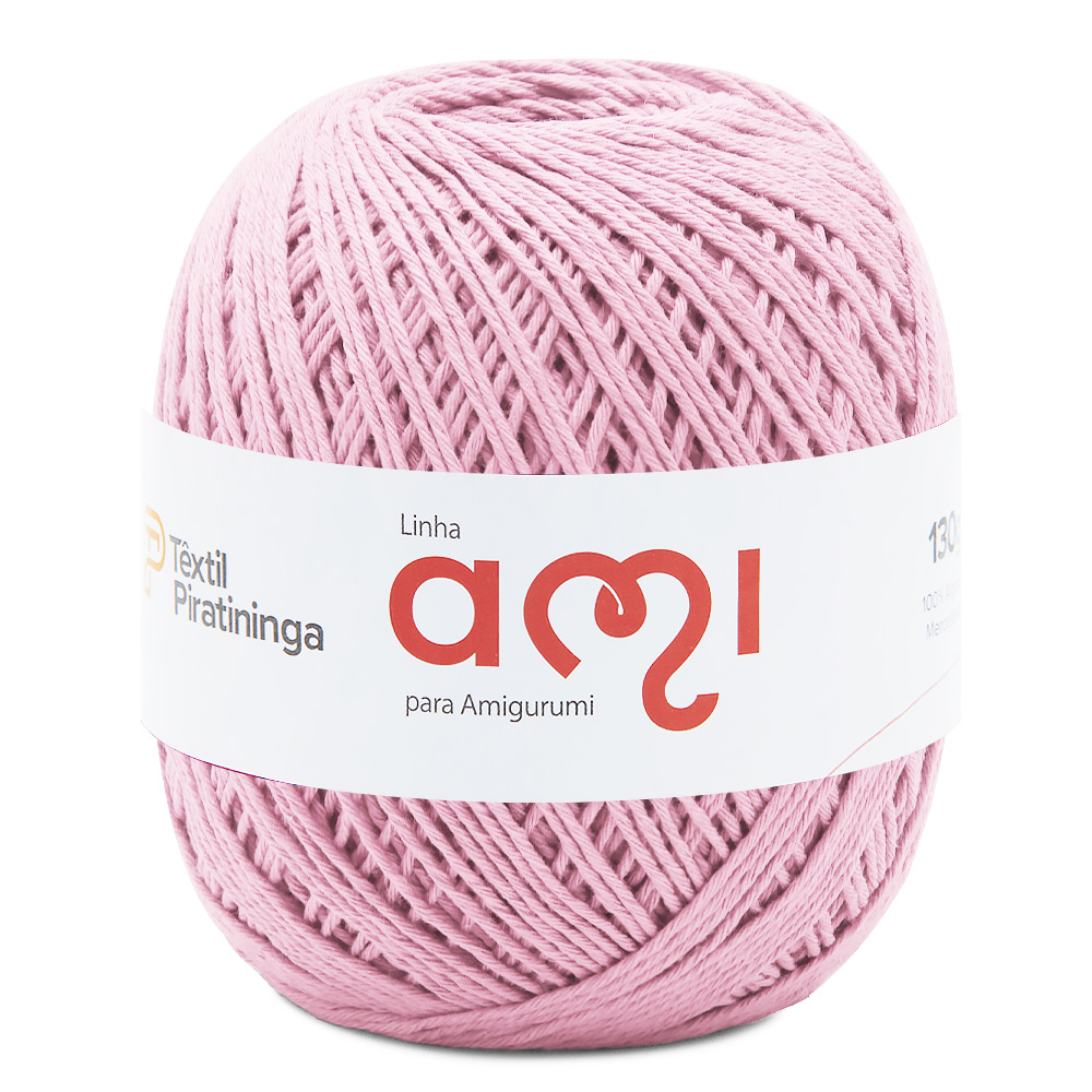 Linha Ami para Amigurumi Têxtil Piratininga 250mts 130g TEX 516