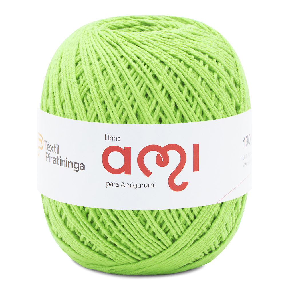 Linha Ami para Amigurumi Têxtil Piratininga 250mts 130g TEX 516