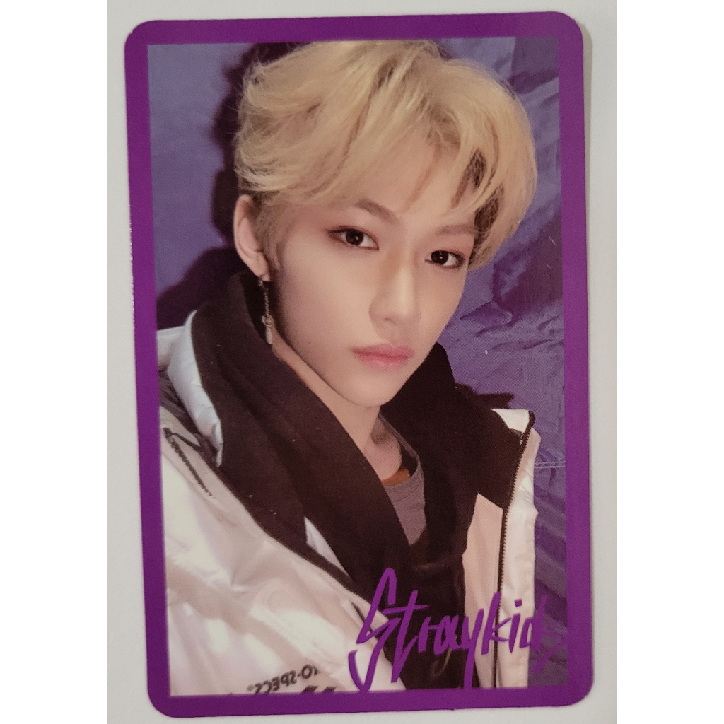 Straykids YELLOW WOOD フォトカード ヒョンジン Official photocard K-pop - Stray Kids: Miroh - Yellow Wood