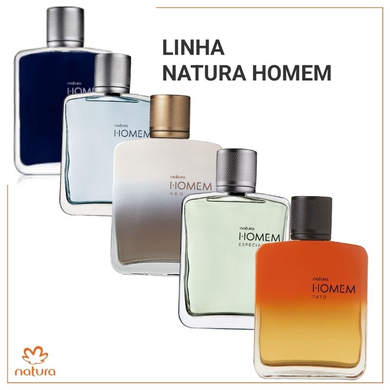 Perfume/colônia - Linha Natura Homem Masculino 100ml.