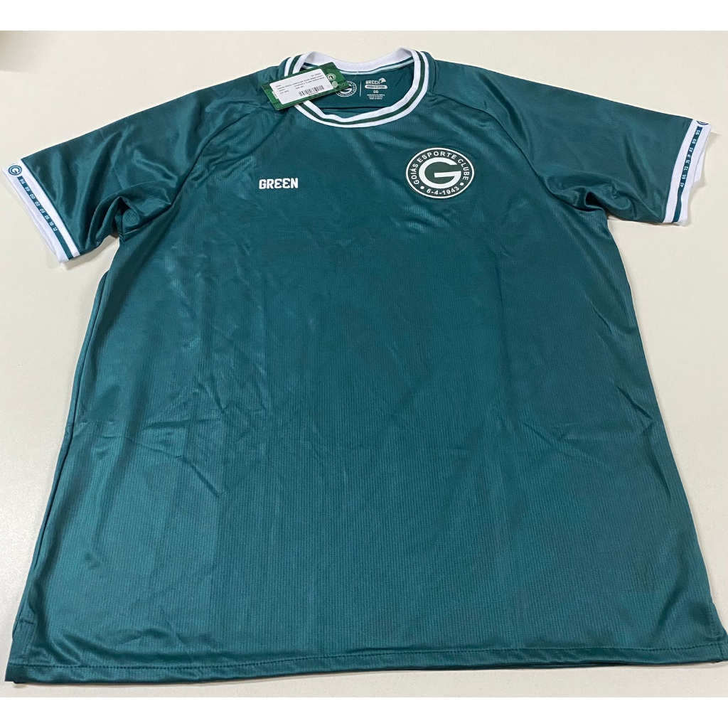 Camisa Oficial Goiás Green Uniforme 1 Modelo 22/23