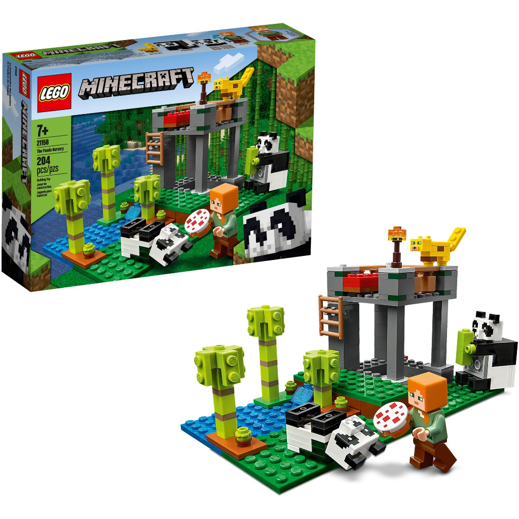 Brinquedo De Montar Lego Minecraft Estabulo De Cavalos - 21171 - Arco-Íris  Toys