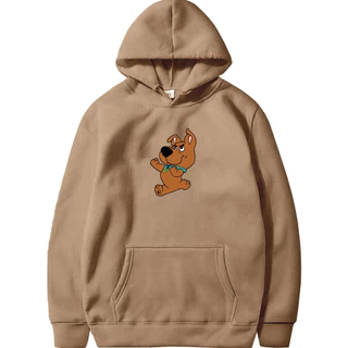 Moletom Casaco Canguru Scooby doo Cachorro Flanelado quentinho