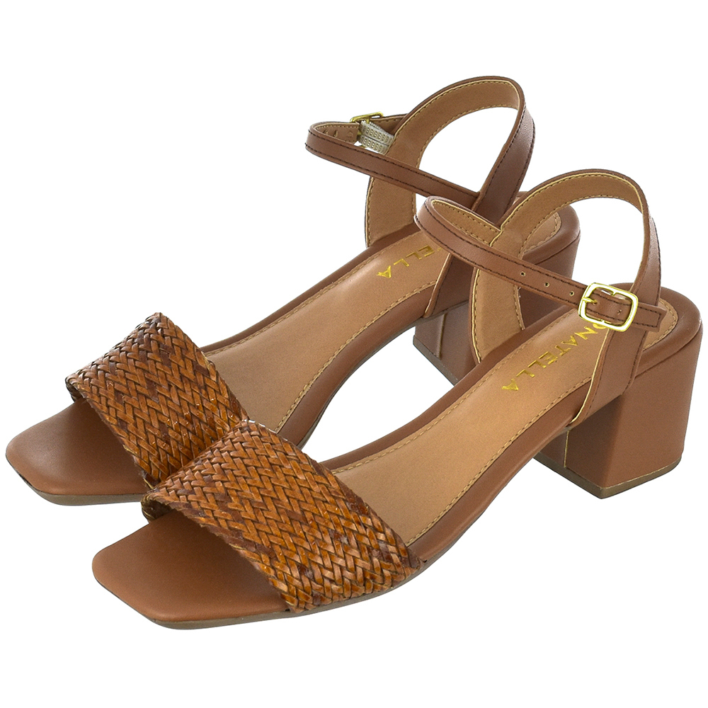 Salto Grosso Saltinho Anabela Sandália Saltinho Tamanco Feminino