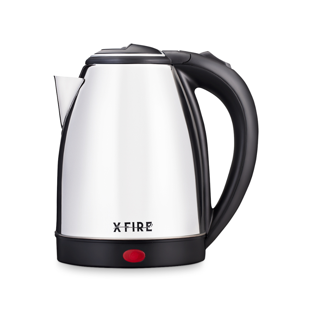 Chaleira Elétrica Xfire 127V Jarra 2 Litros Aço Inoxidável Prata