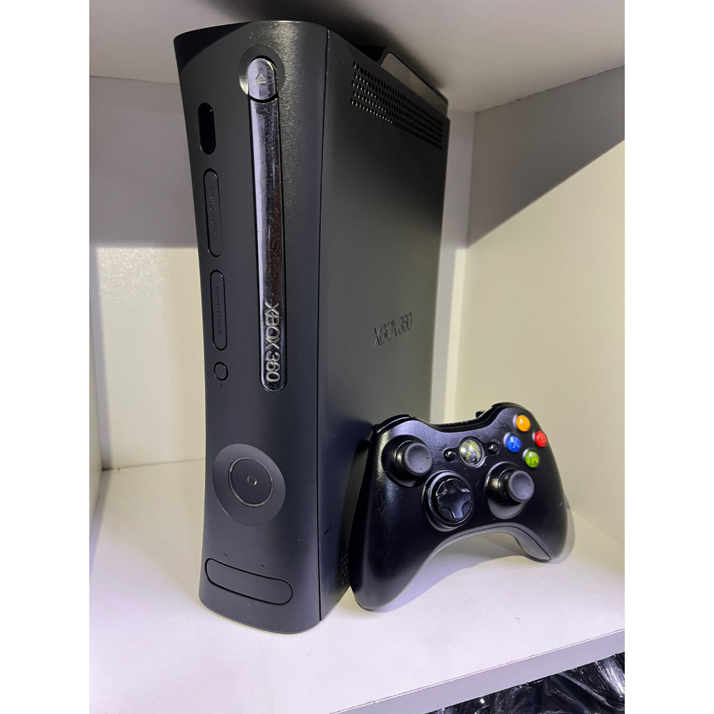 Xbox 360 Elite Com 500gb + 50 Jogos 360 + Mil Emuladores