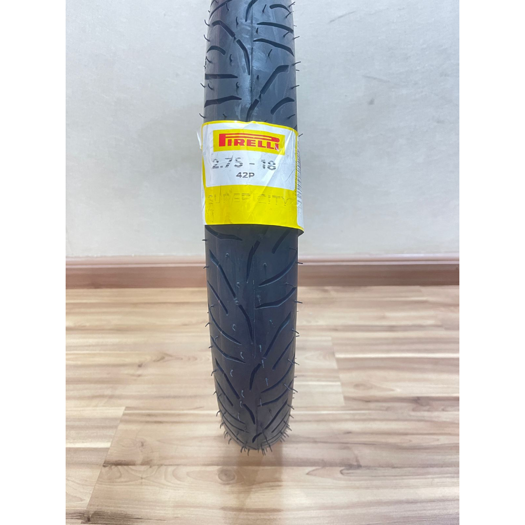 Pneu Pirelli Super City 2.75/18 42P (Pra uso sem câmara) Dianteiro ...