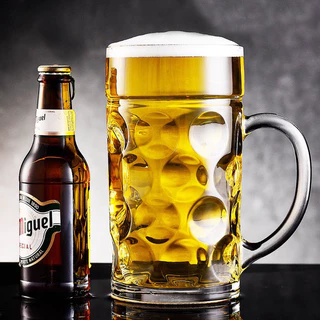 Caneca Copo Viking Chopp Cerveja Gigante 1000ml 1L Vidro
