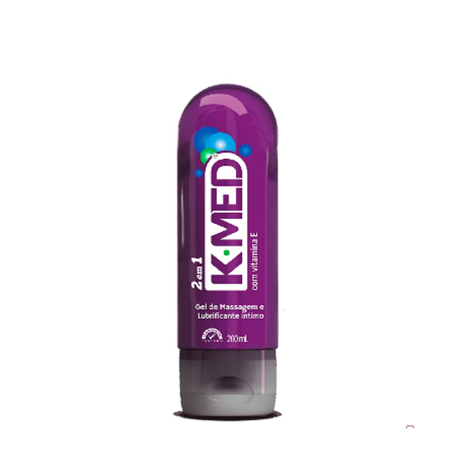 Kmed 2 em 1 Lubrificante Intimo Gel Massagem - 203g | Shopee Brasil