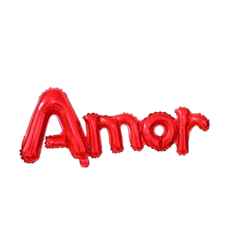 Balão Metalizado Vermelho Amor (dia dos namorados - dia das mães)