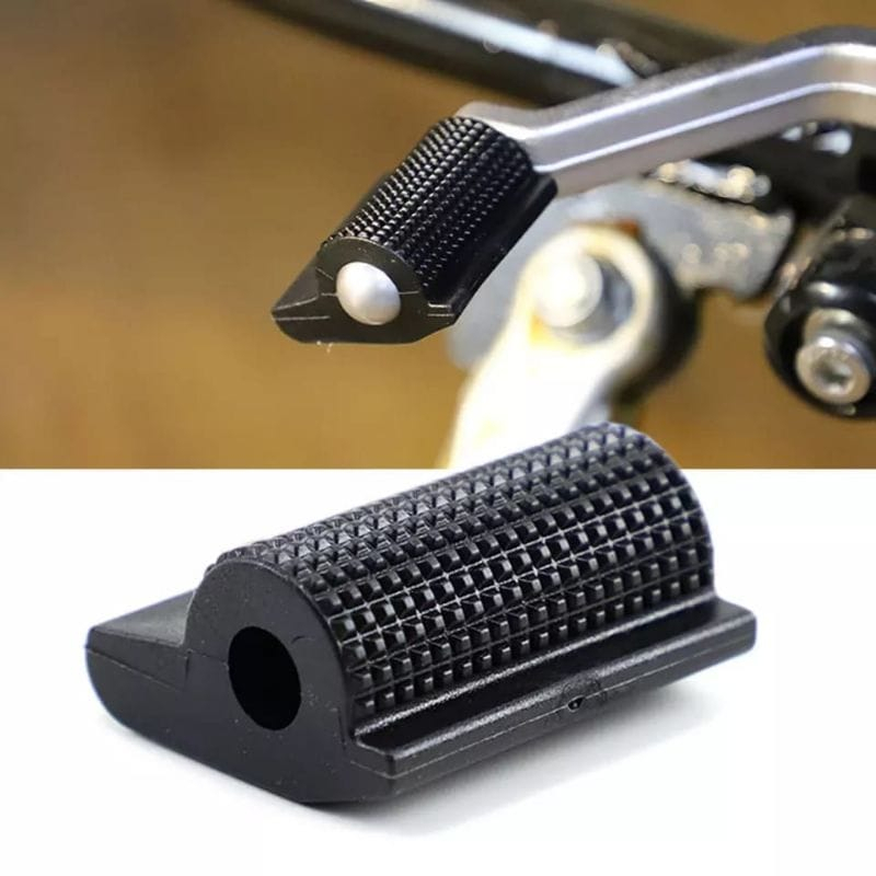 Protetor de Pedal Marcha Moto Universal Preto