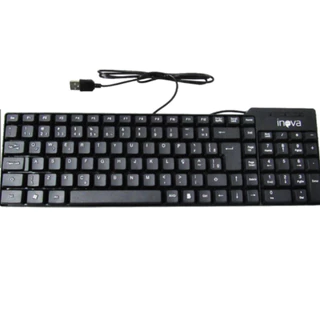 Teclado USB com fio ABNT2 KEY-8383 INOVA