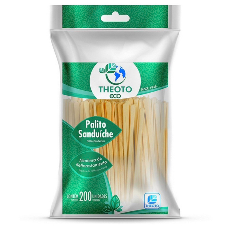 Palito Sanduíche c/1000 Theoto