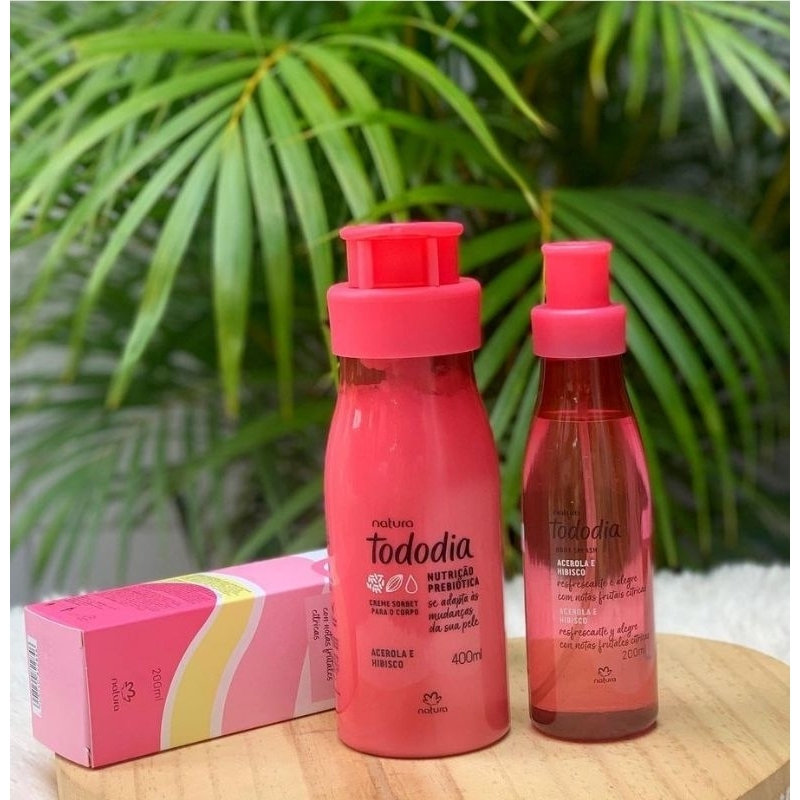 Natura Tododia Acerola E Hibisco Hidratante Corporal E Body Splash