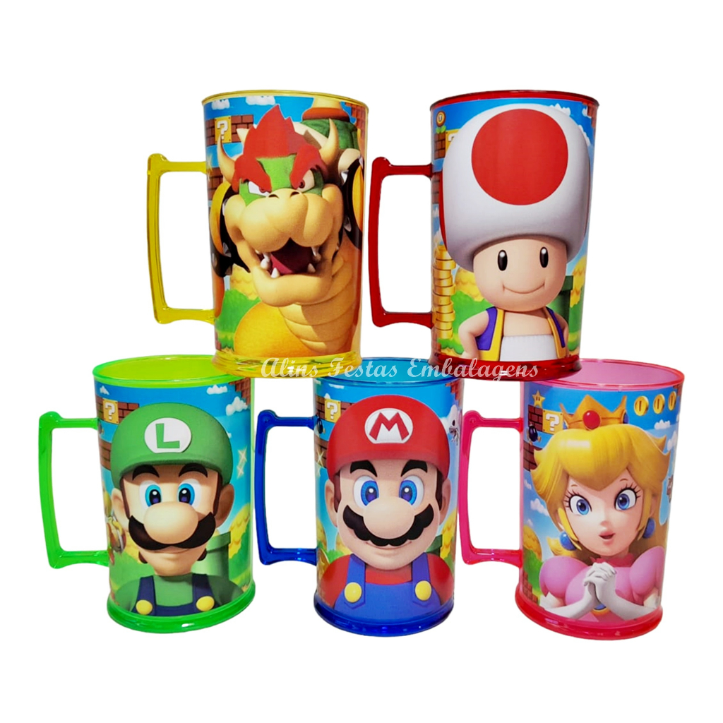 Caneca Mario Bros e Lembrancinhas Personalizadas – Personare Sublimação