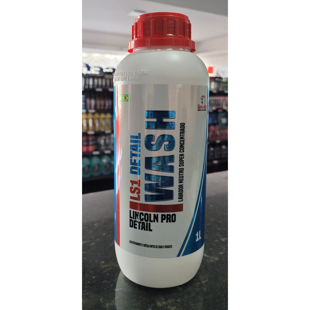 Ls1 Detail Wash Shampoo Automotivo Lincoln Concentrado 1l | Shopee Brasil