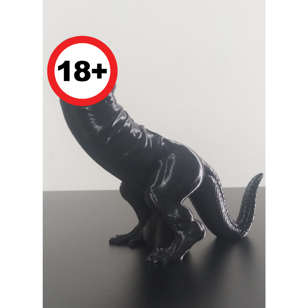 Pirocossauro Rex - Boneco Decorativo / Trollagem - 12cm