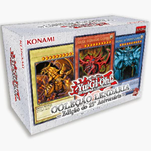 Box Coleção Lendária: Edição do 25º Aniversário Yu-Gi-Oh! Oficial Konami