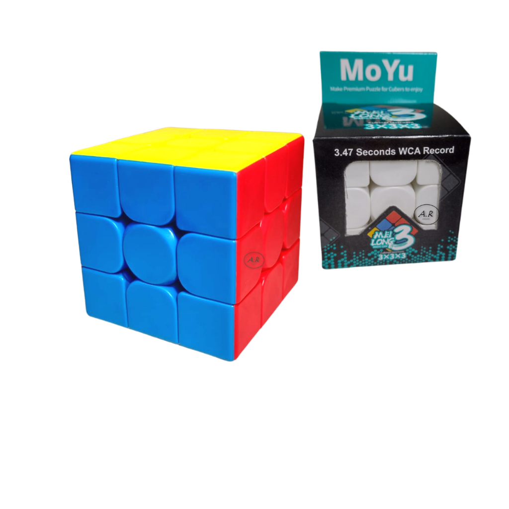 Cubo Mágico Profissional Moyu 3rs 3x3x3 Borda Preta Sp