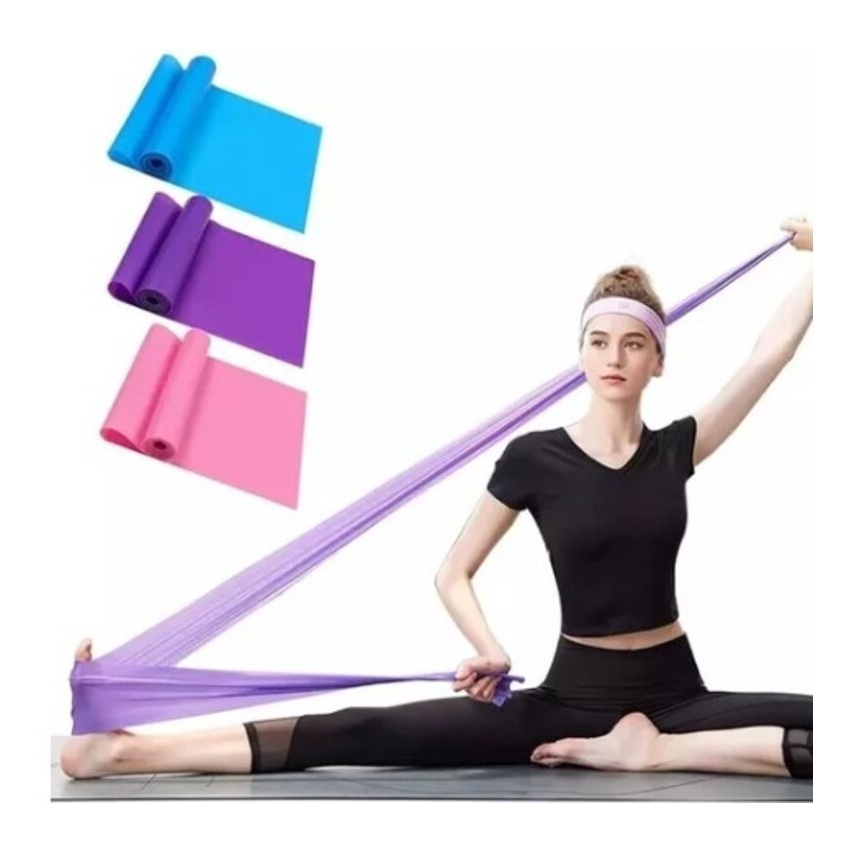 Fita de Alongamento para Pernas Yoga e Pilates Ginástica - MBFIT - Fita de  Alongamento - Magazine Luiza