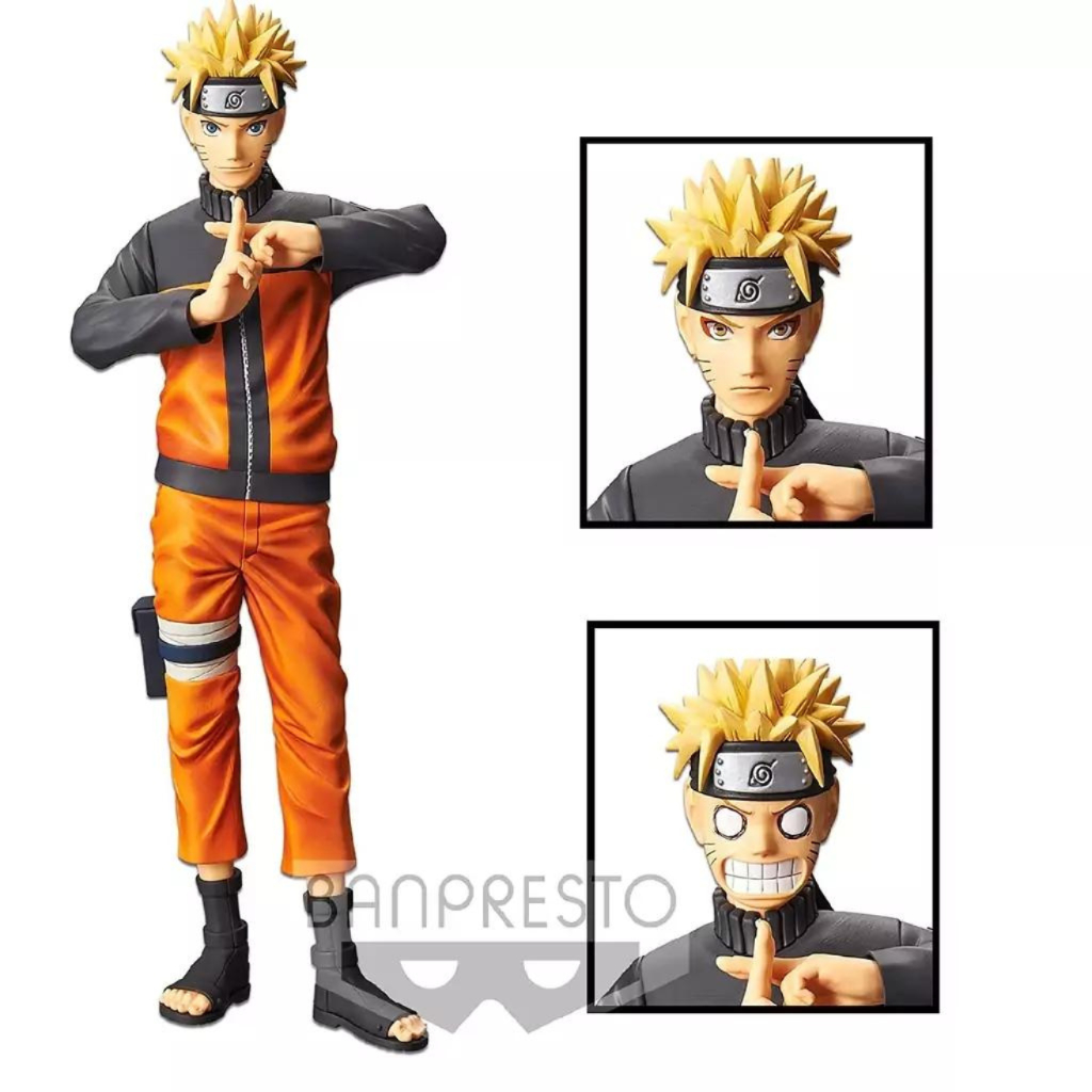 Banpresto Naruto Uzumaki Hokage Jutsu Figure