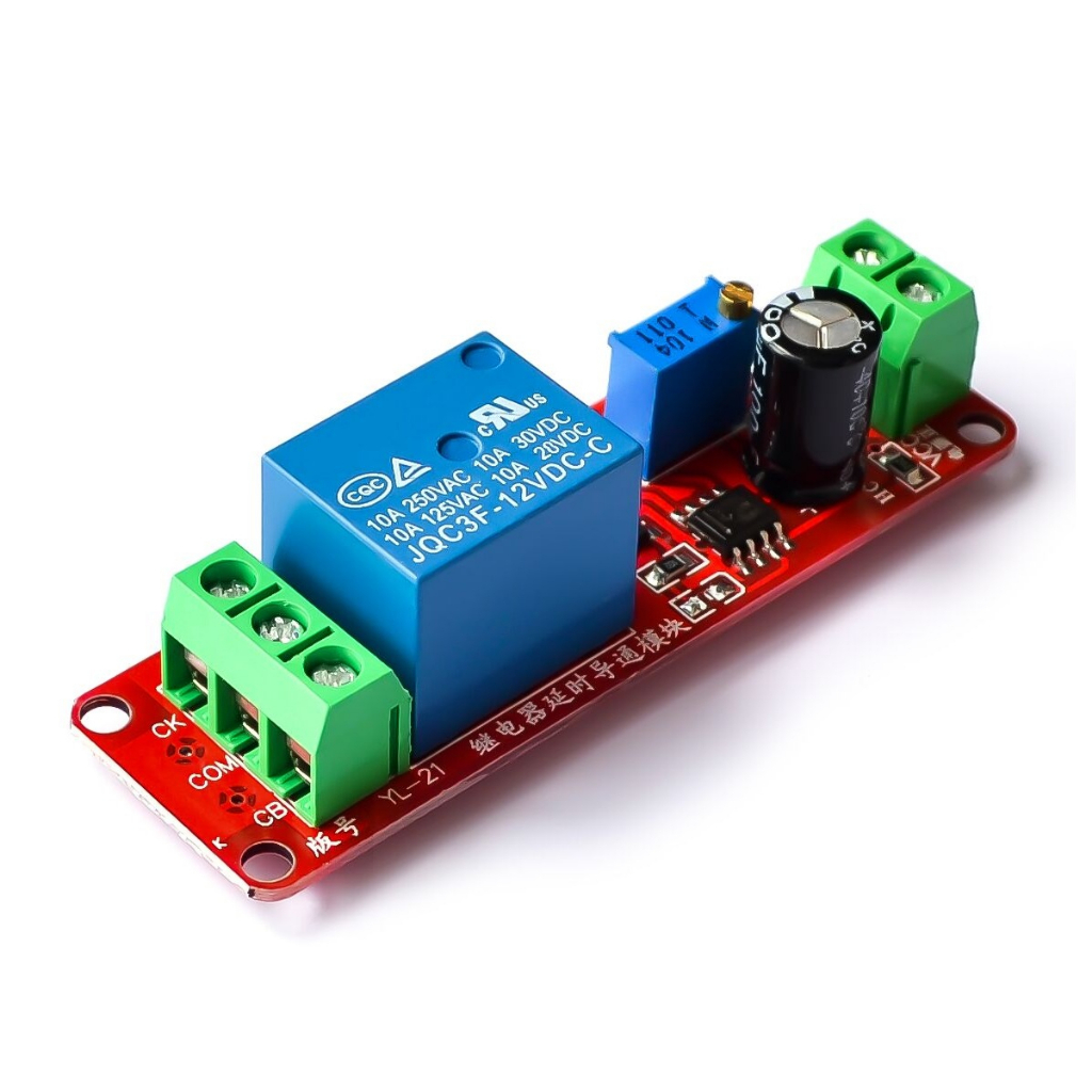 Modulo De Retardo Delay Com Ne555 Rele 12v 10a Shopee Brasil