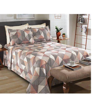 Cobre Leito Estampado Casal matelado avulso