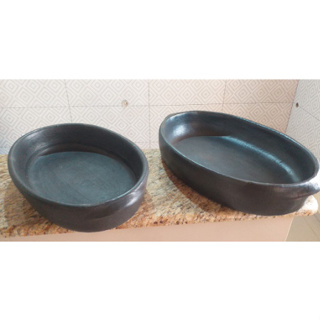 02 Assadeiras De Barro Saladeira Travessa Panela Capixaba - PROMOÇÃO DIA DAS MÃES -