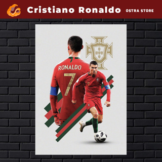 Quadro Cristiano Ronaldo O Pai É Brabo - PlacasFUT