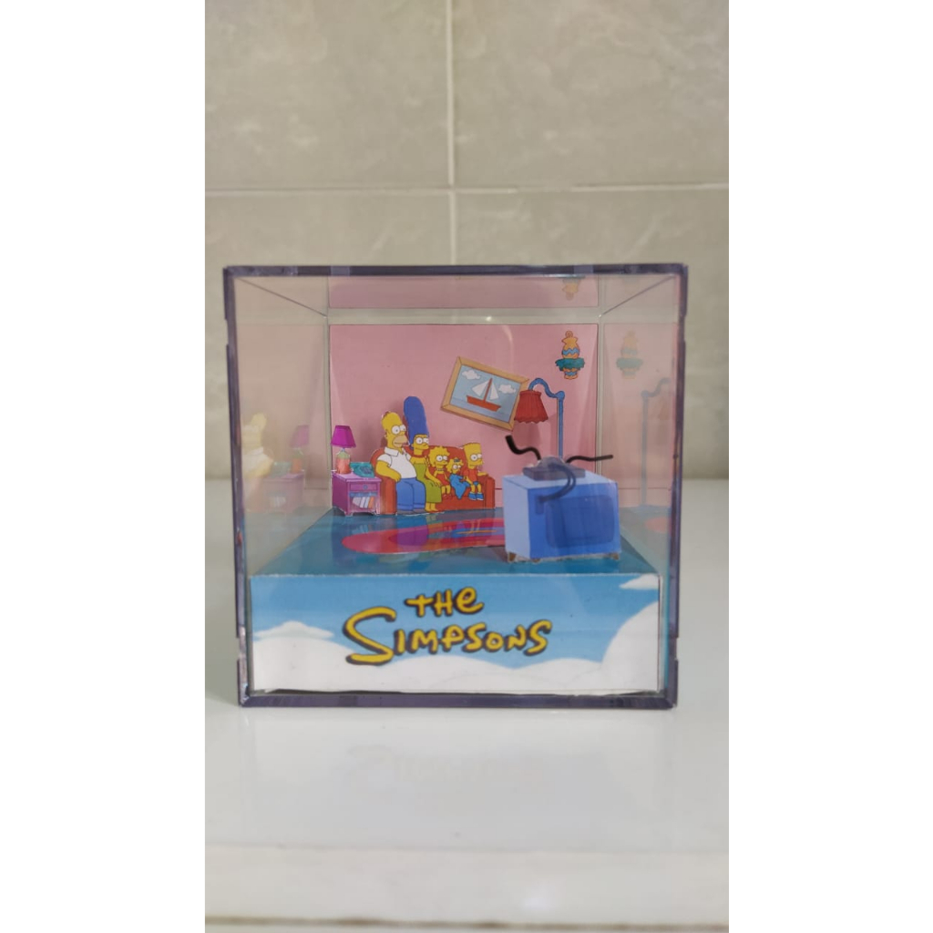 Cubo Diorama Simpsons