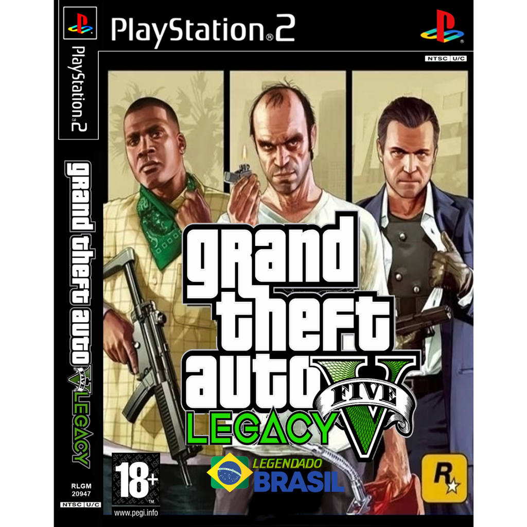 Gta 5 Legendado Em Portugues - Jogos Ps3 Psn - Playstation 3