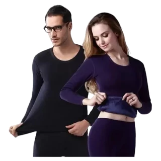Pijama Peluciado térmico Agasalho Blusa Calça segunda pele pijama flanelado fleece roupa baixo neve frio intenso