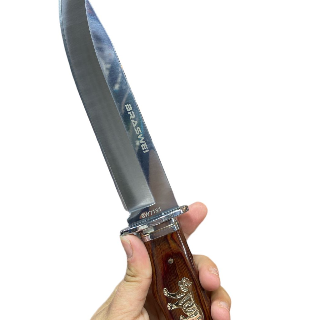 Faca Churrasco Luxo Fulltang Inox 0997