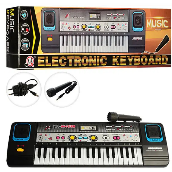 Homesen 61 Teclas Teclado Eletrônico de Música Digital Crianças  Multifuncional Piano Elétrico para Piano Aluno com Função de Microfone  Instrumento Musical : : Brinquedos e Jogos