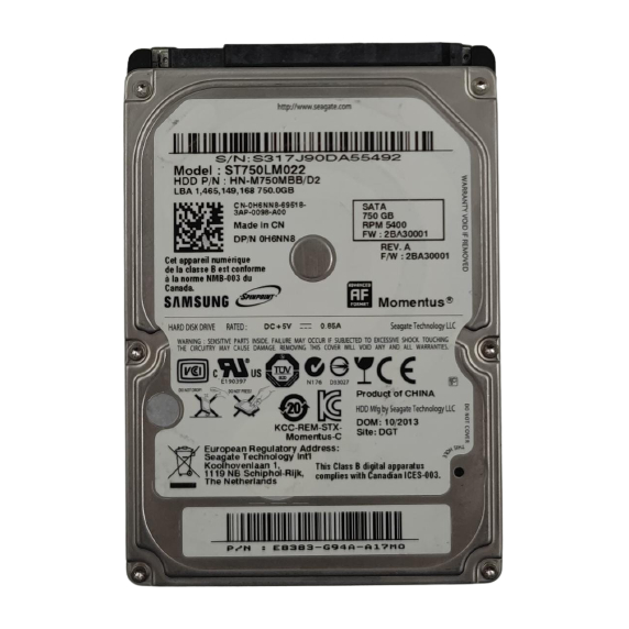 HD 750gb 2.5