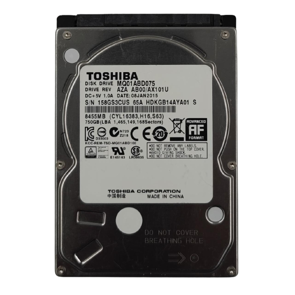 HD 750gb 2.5