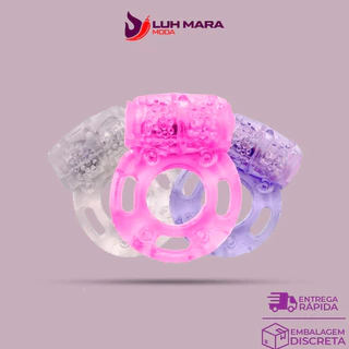 Anel Pêniano Com Vibrador E Estimulador em Oferta na Shopee