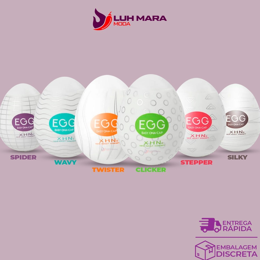 Ovo Egg Masturbador Masculino Com Texturas Magical Kiss Erotico Sex