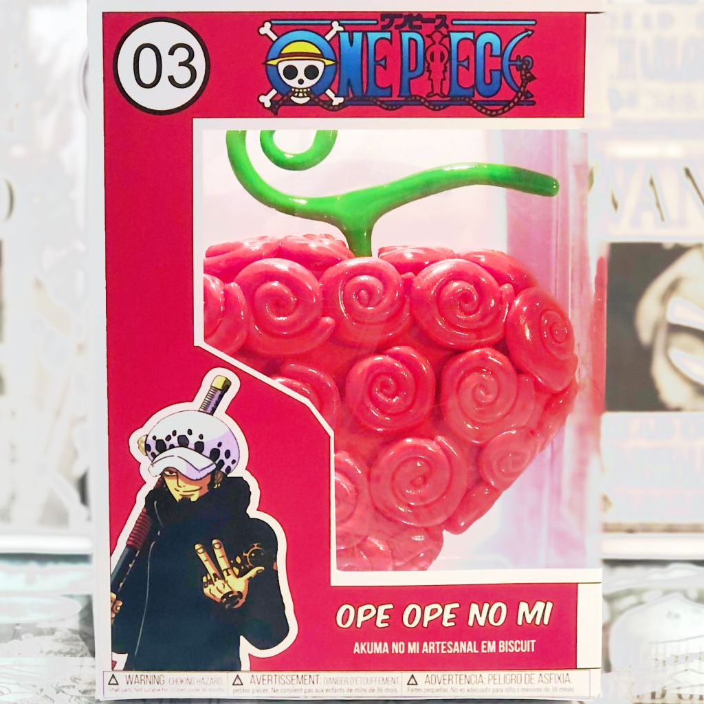 Boneco One Piece Devil Fruit Flame-Flame Fruit Ace Mera Mera No Mi 12cm  novo