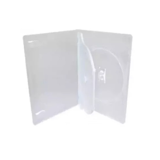 Estojo Capa Box Case Dvd Triplo Transparente Grosso 14 Mm - 12 Unids ...