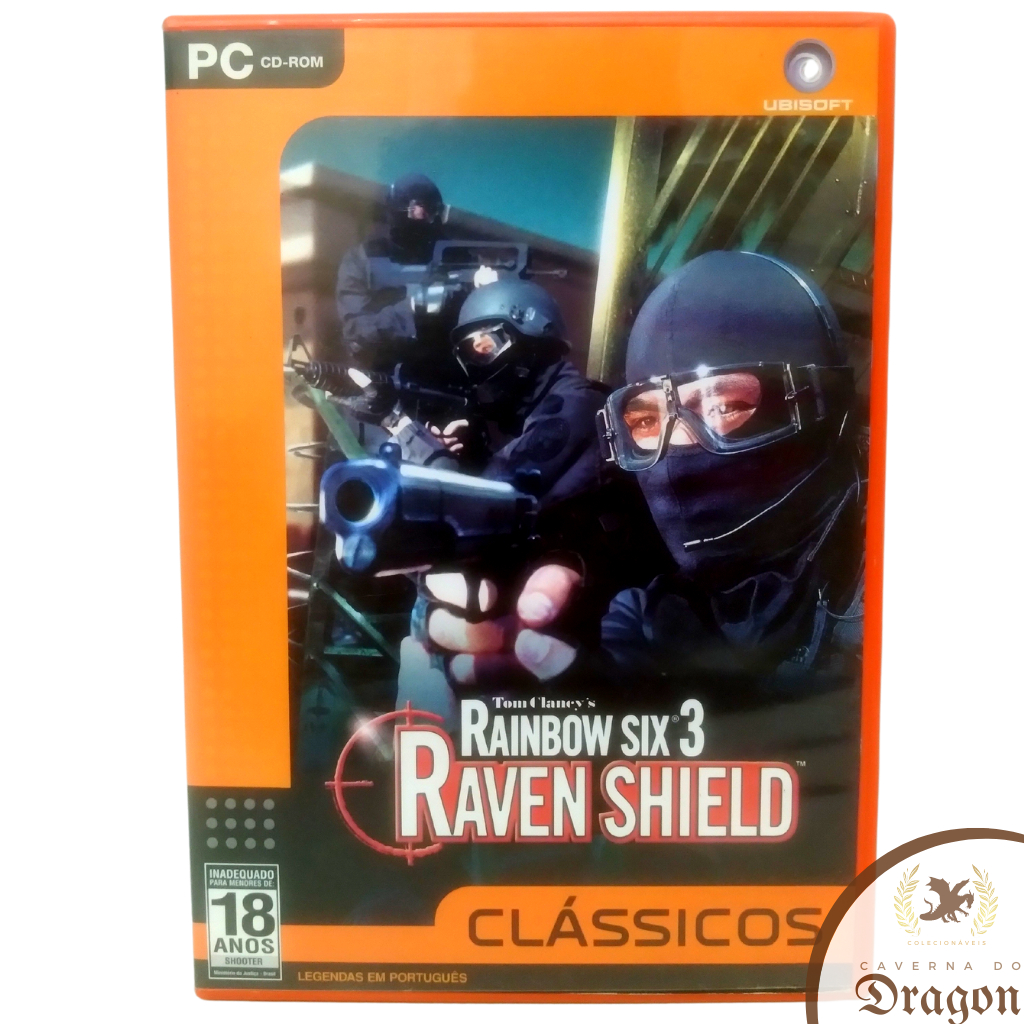 Rainbow Six 3 Raven Shield Original PC | Shopee Brasil