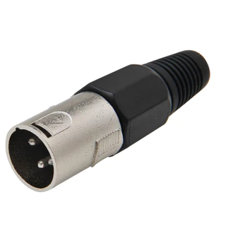 Plug Xlr Canon Xlr Macho Profissional Microfone