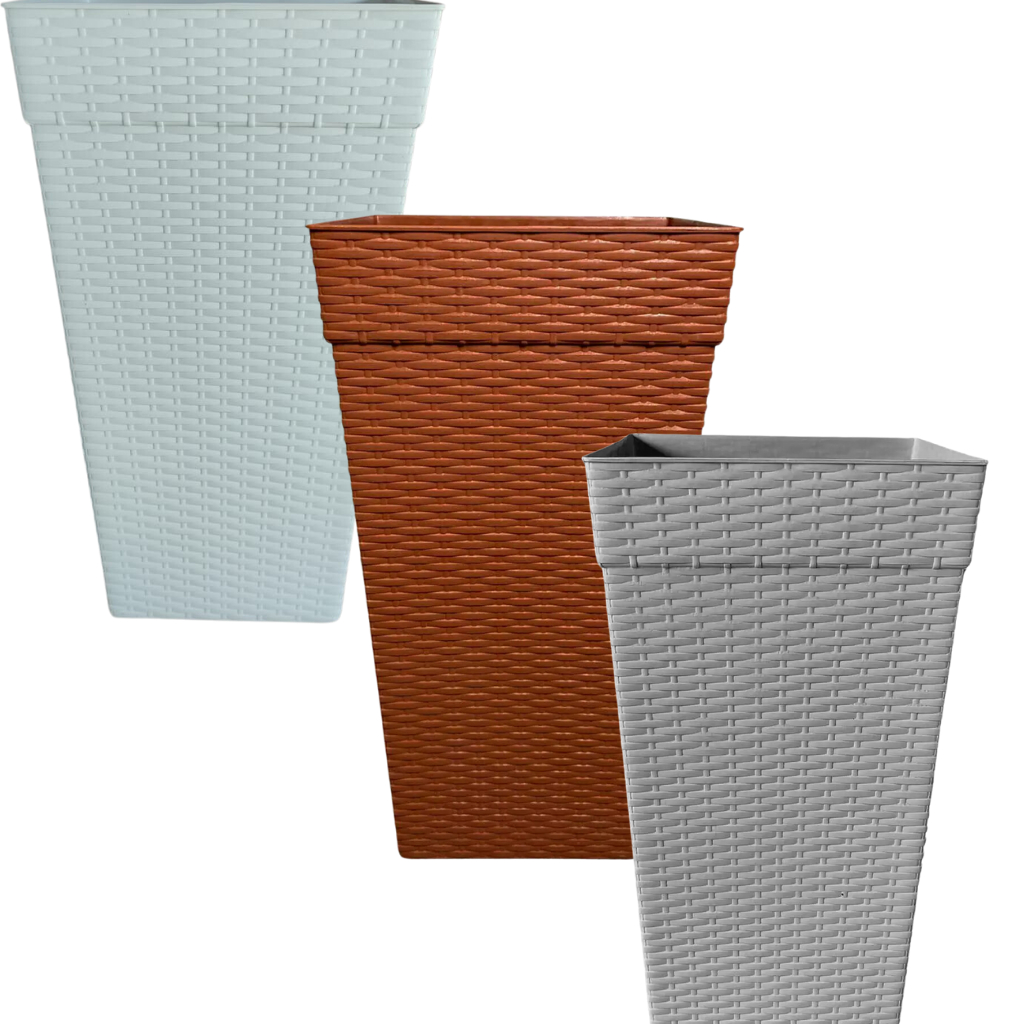 Vaso per piante rialzato MILINA 30 cm Beige