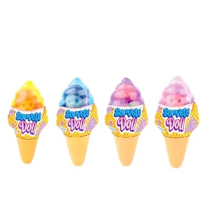 Kawaii sorvete crianças plushie sobremesa comida boneca bonito brinquedo  para pelúcia recheado boneca colorido travesseiro para crianças presente de