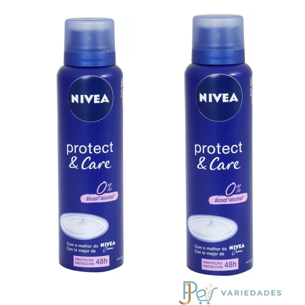 Desodorante Nivea Aerosol Antitranspirante Protect & Care Feminino ... 