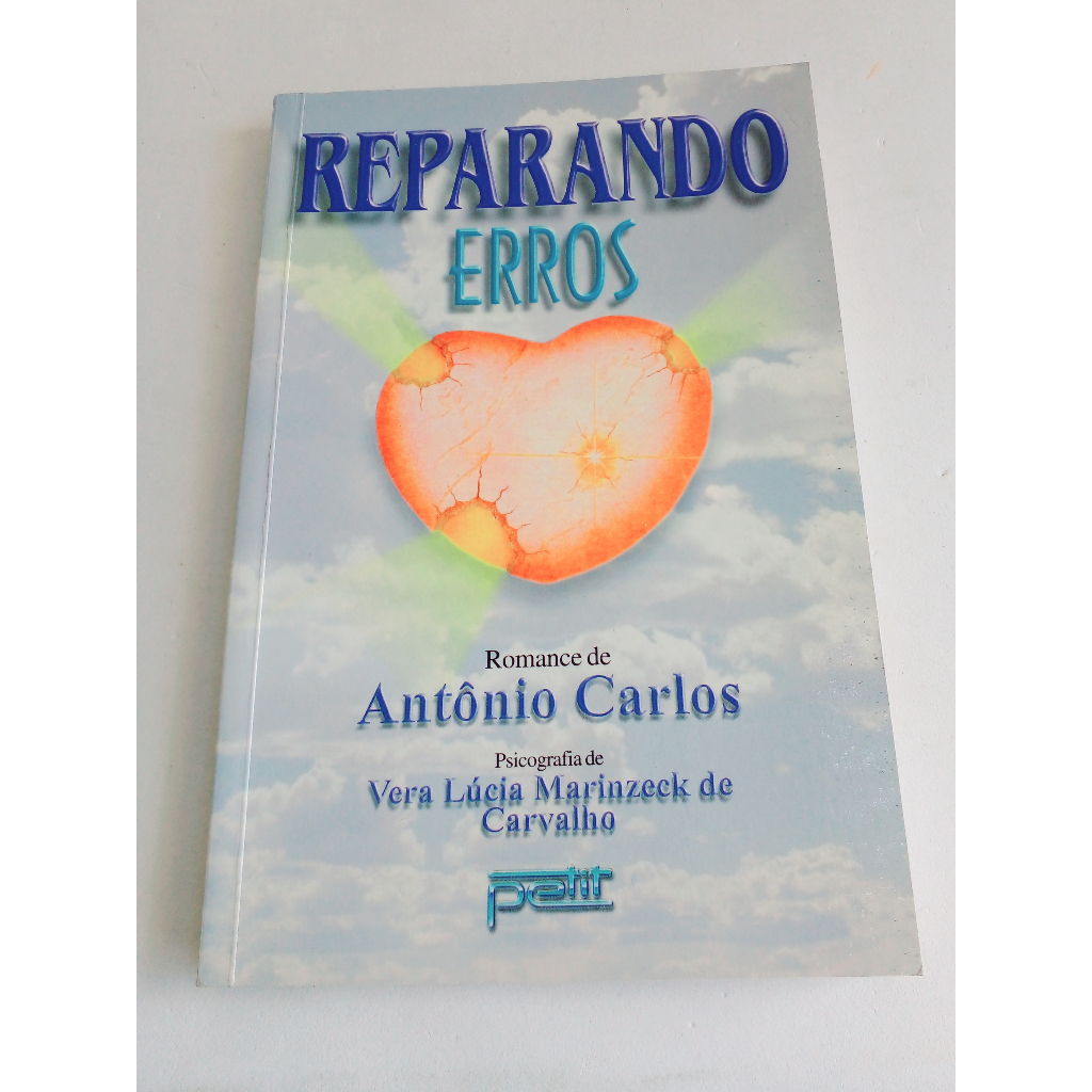 REPARANDO ERROS, Vera Lúcia Marinzeck de Carvalho | Shopee Brasil