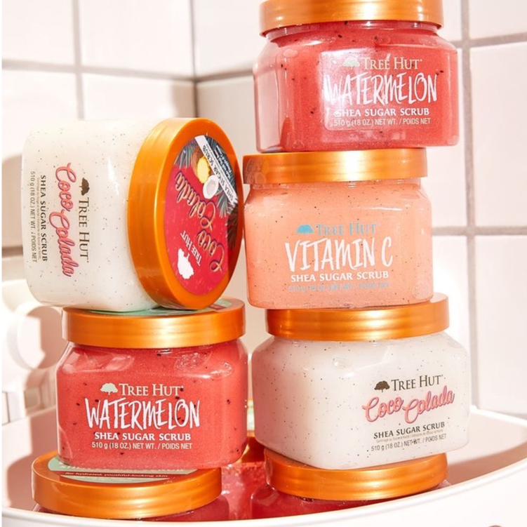 Esfoliante Tree Hut Strawberry Tree Tree Hut Vanilla tree Hut Strawberry Tree Hut TREE HUT - SHEA SUGAR SCRUB tree Hut Watermelon Esfoliante Tree Hut Vanilla