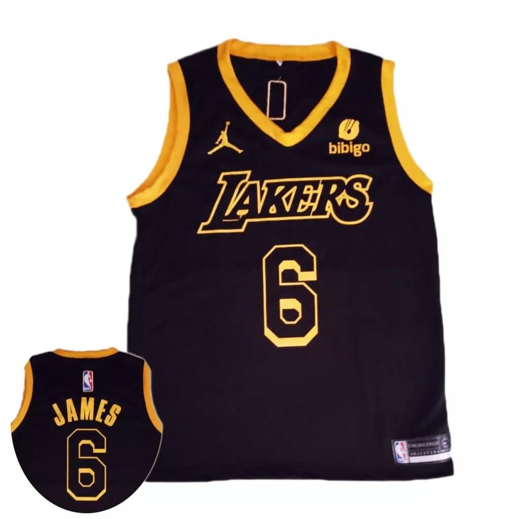 Camiseta NBA Est Advance Los Angeles Lakers Feminina - Camisa e